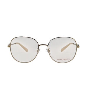 Tory Burch TY1088 3349 Shiny Light Gold Frame Demo Lens 52mm Women's Eyeglasses